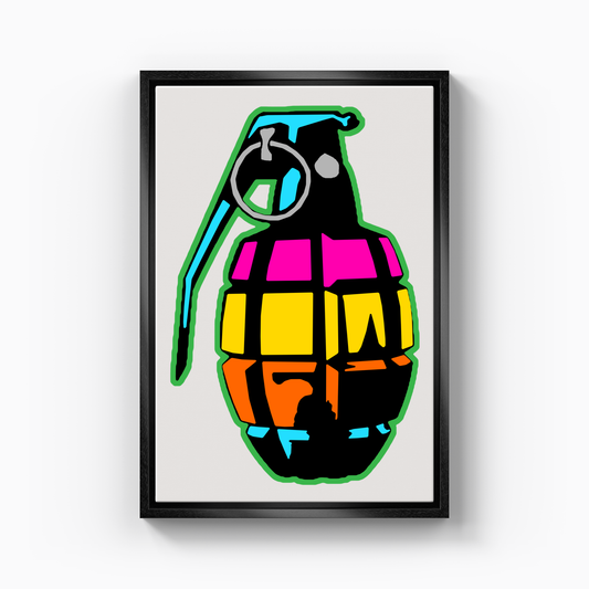 Bomb - Canvas Print
