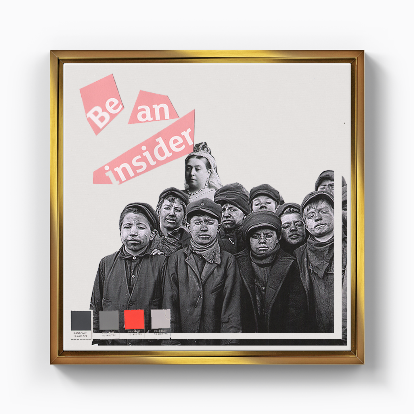 Be An Insider - Canvas Print