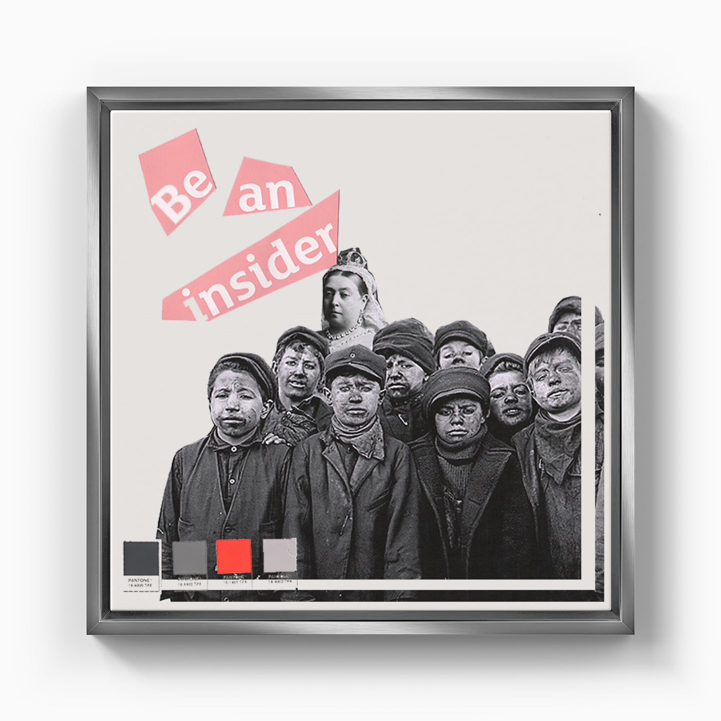 Be An Insider - Canvas Print