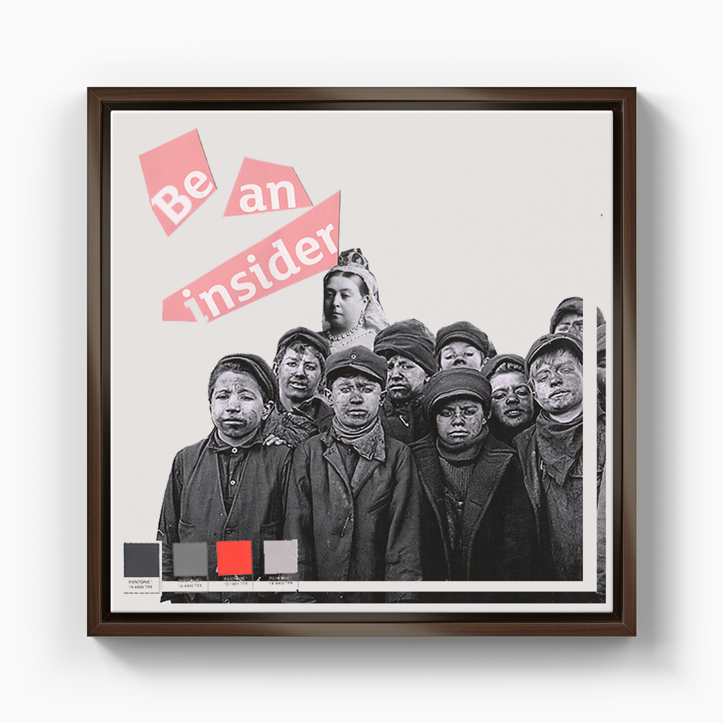 Be An Insider - Canvas Print