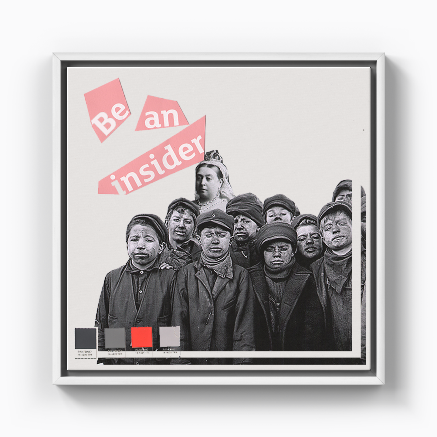 Be An Insider - Canvas Print