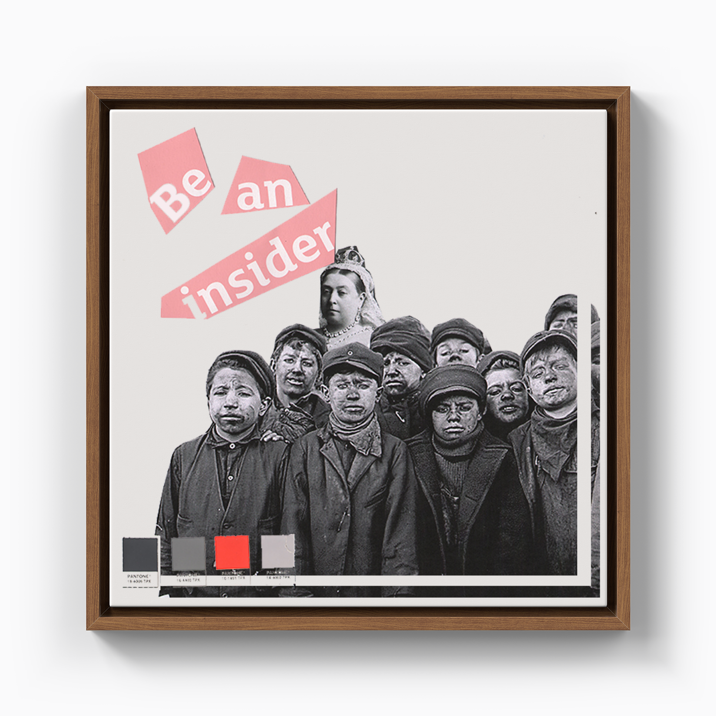 Be An Insider - Canvas Print