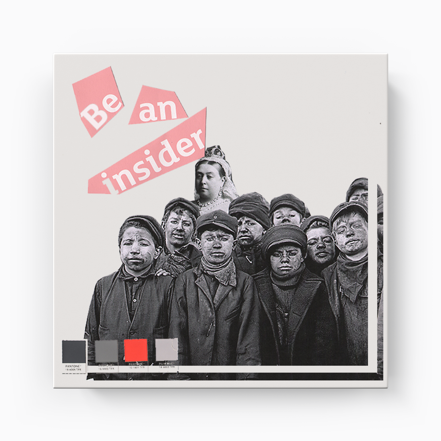 Be An Insider - Canvas Print