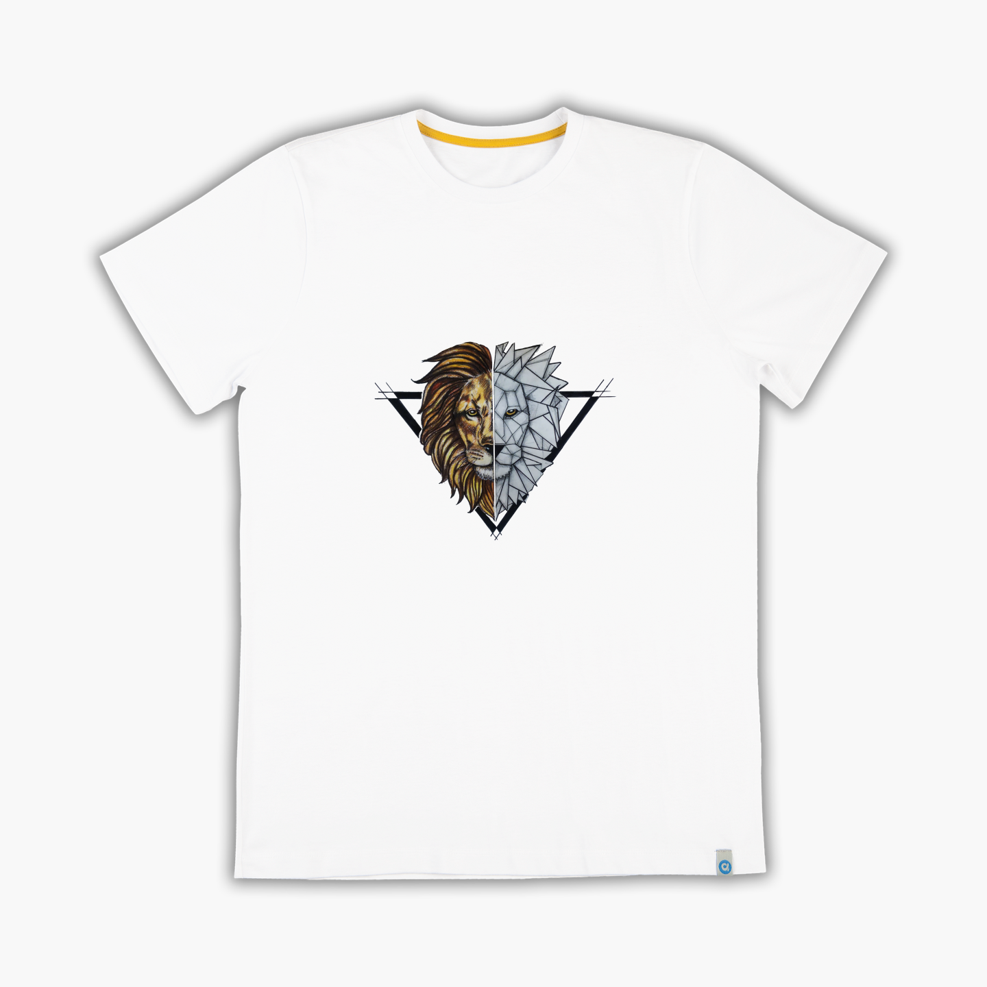 geometrik aslan - Tişört