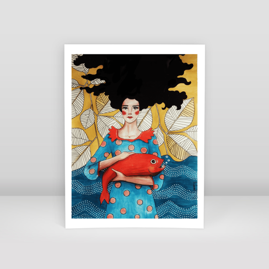 don't stay here - Art Print