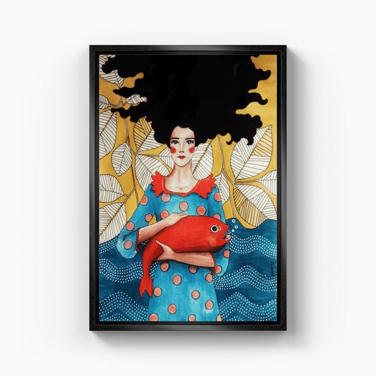 don't stay here - Canvas Print