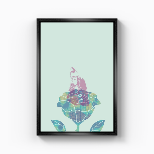 Sufi Rose - Canvas Print