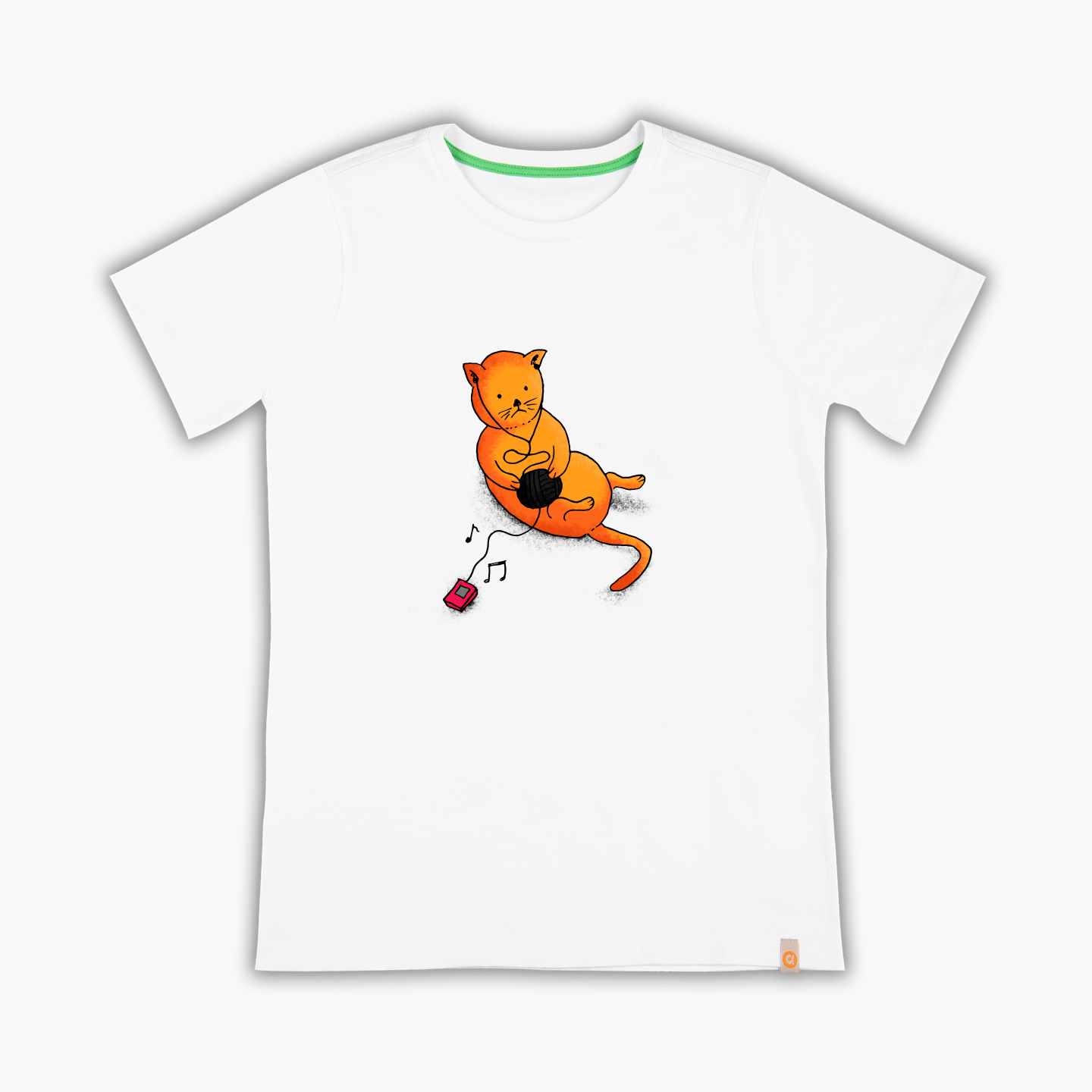 müzikli kedi - Tişört