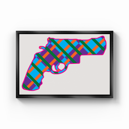 Gun - Canvas Painting