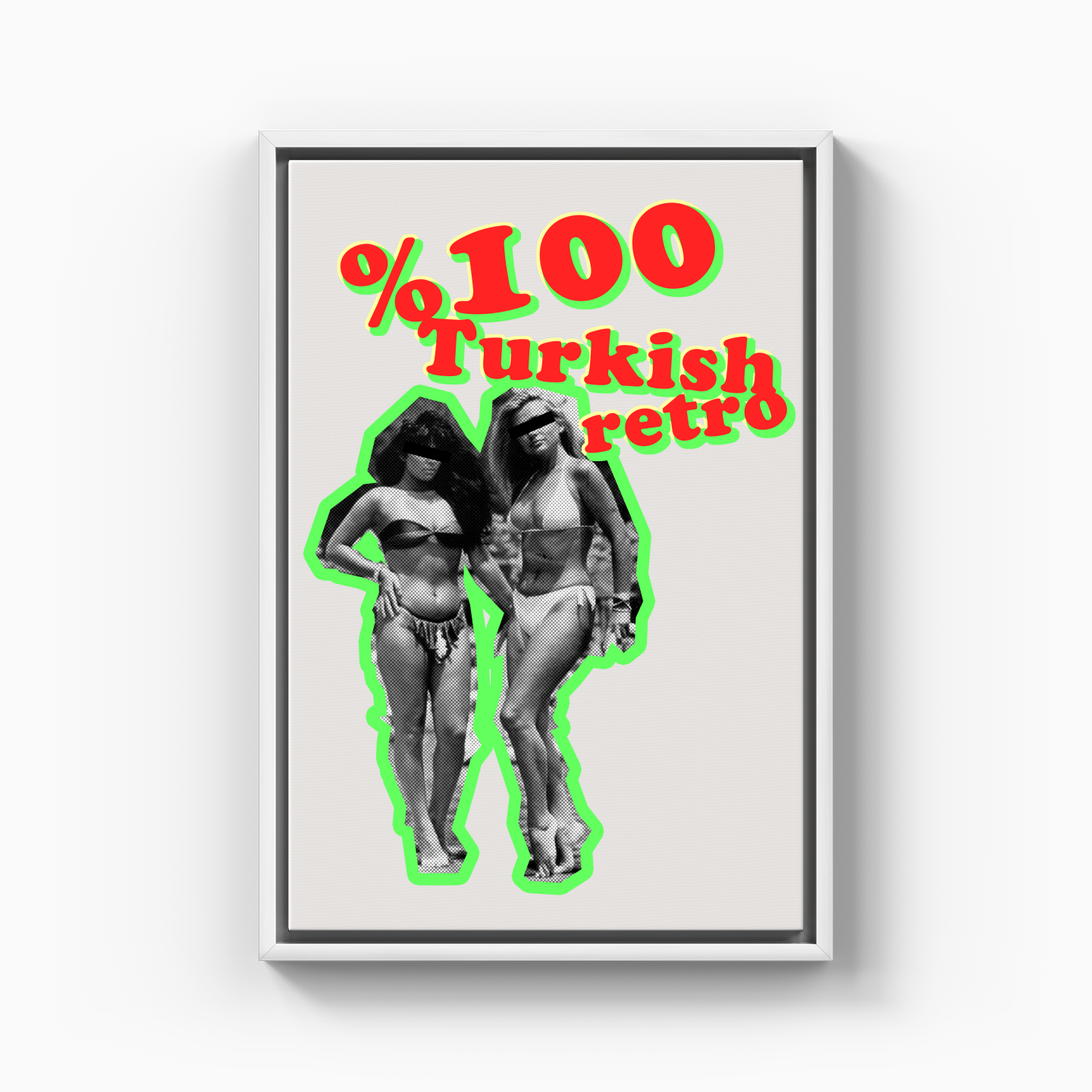 Turkish Retro - Kanvas Tablo