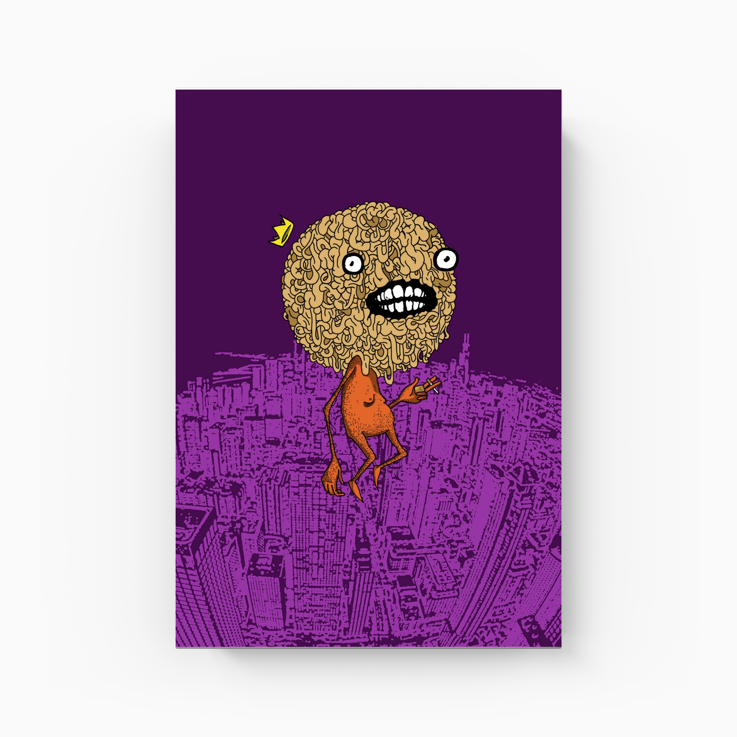 Kafamız Hep Güzel Vol 2 City - Kanvas Tablo