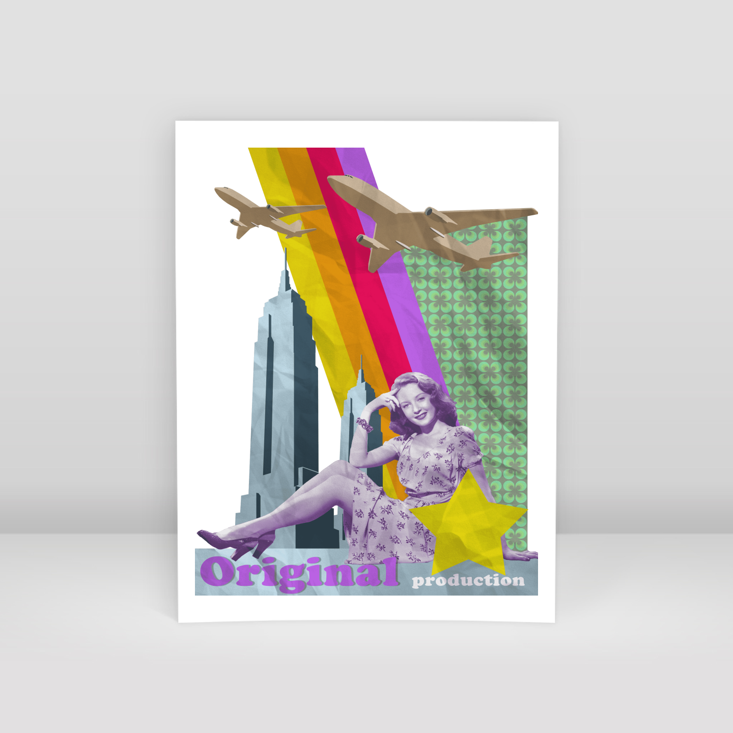 Original retro - Art Print