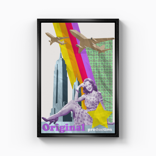 Original retro - Canvas Print