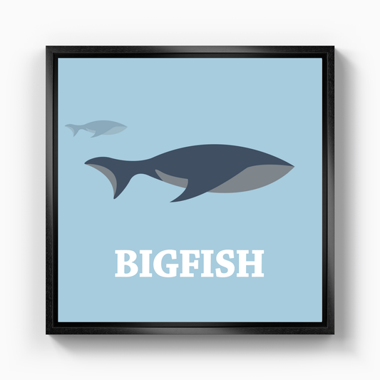 Big Fish - Kanvas Tablo