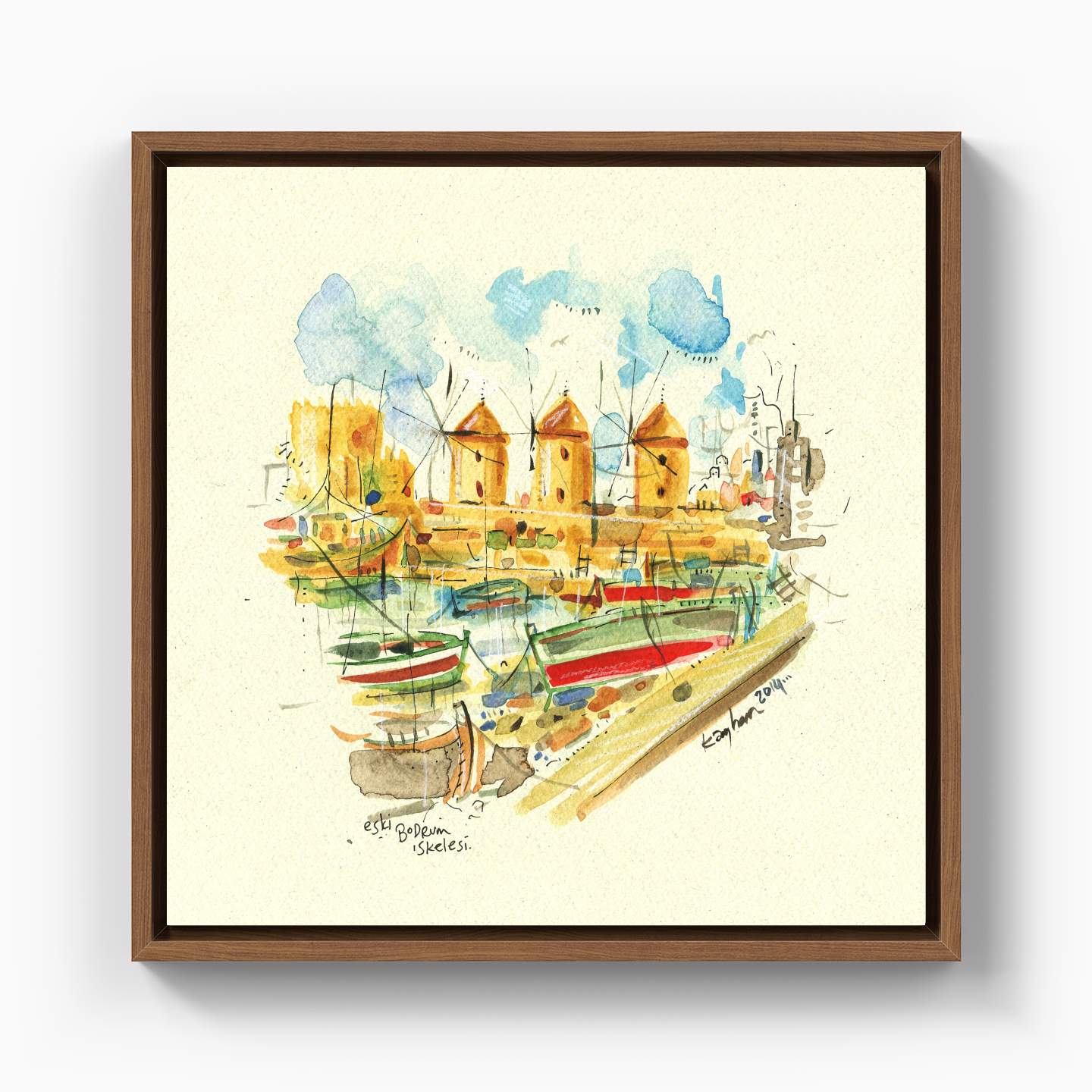 harbor - Canvas Print