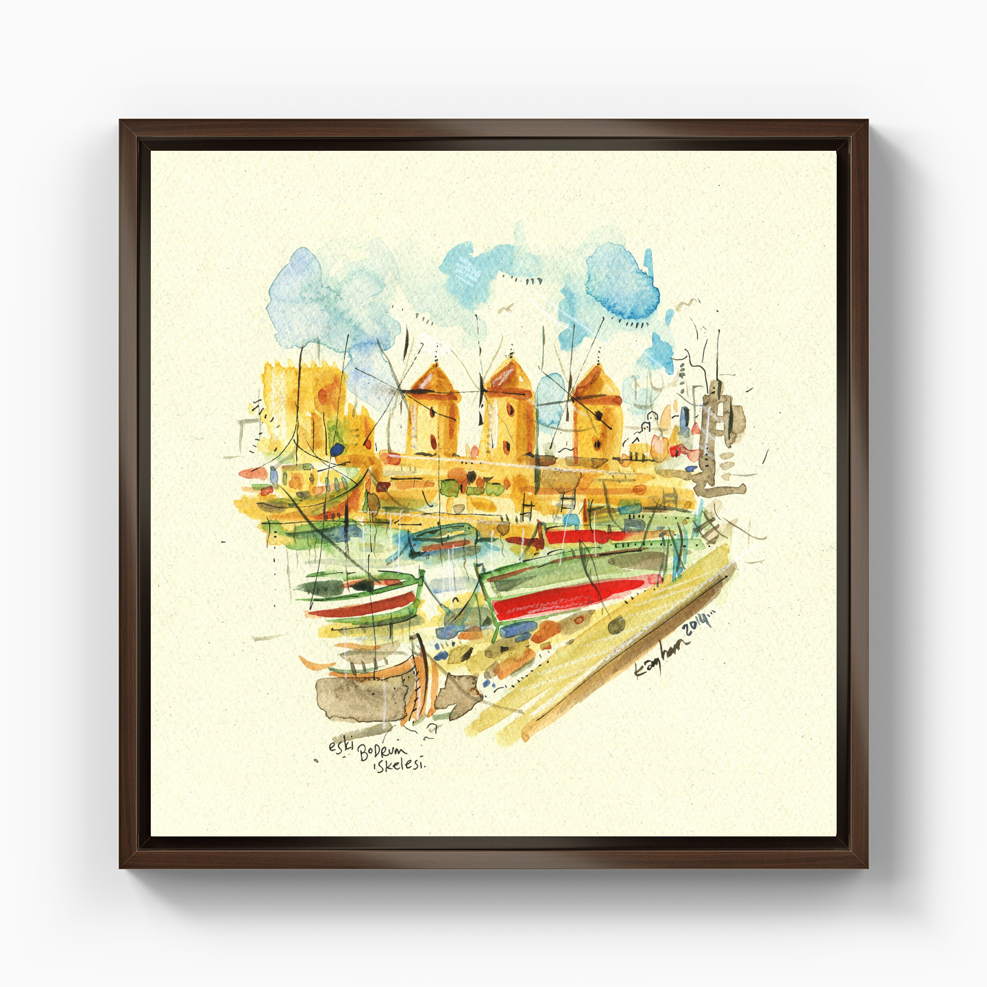 harbor - Canvas Print