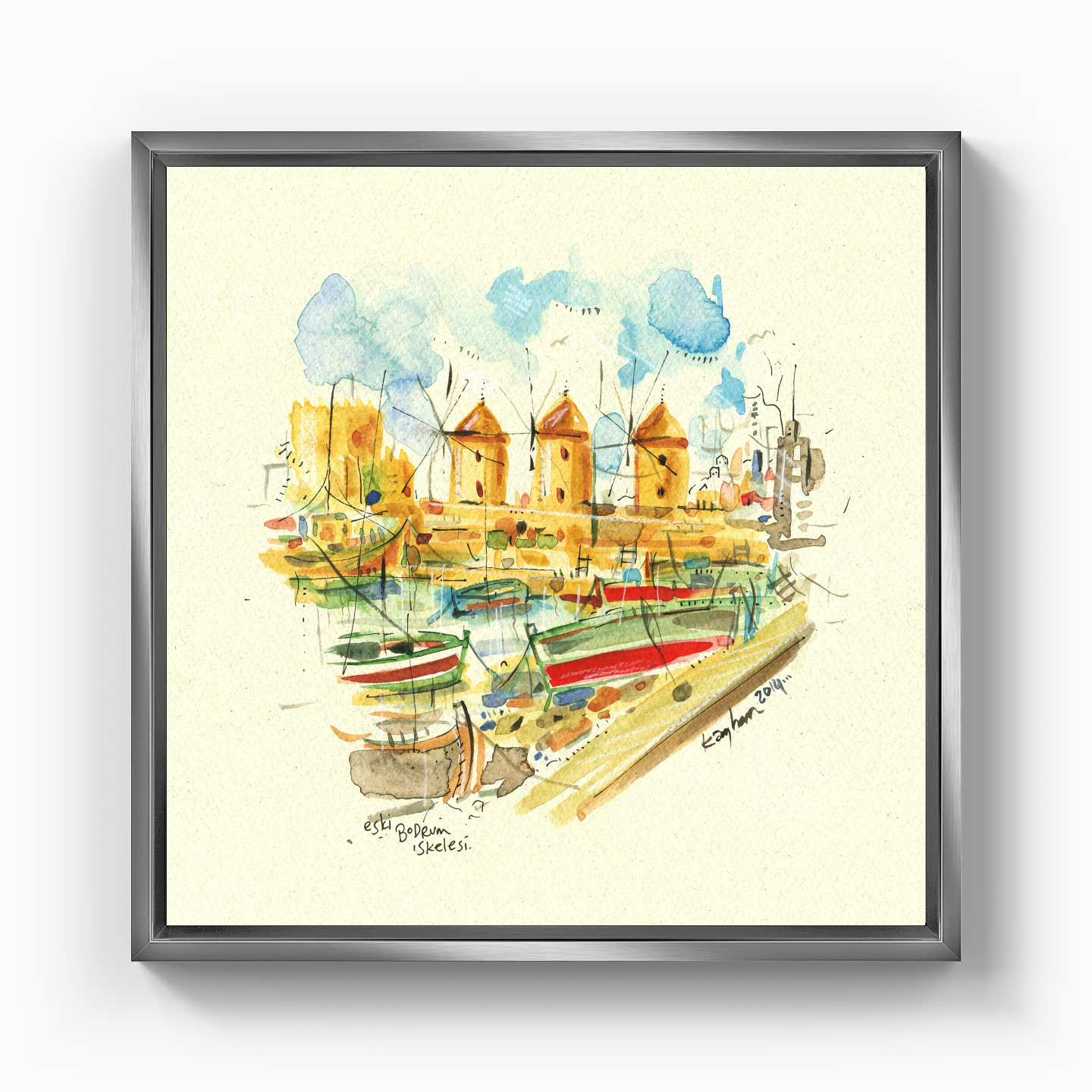 harbor - Canvas Print