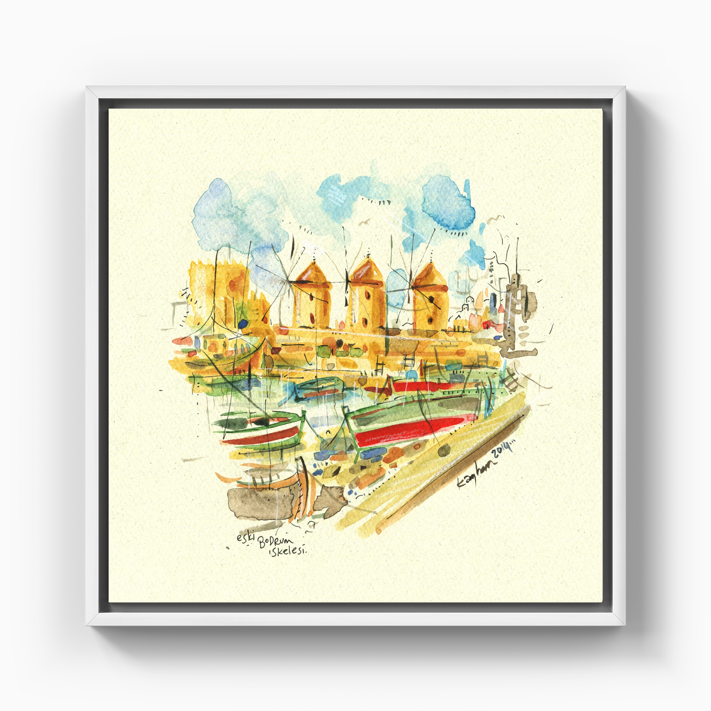 harbor - Canvas Print