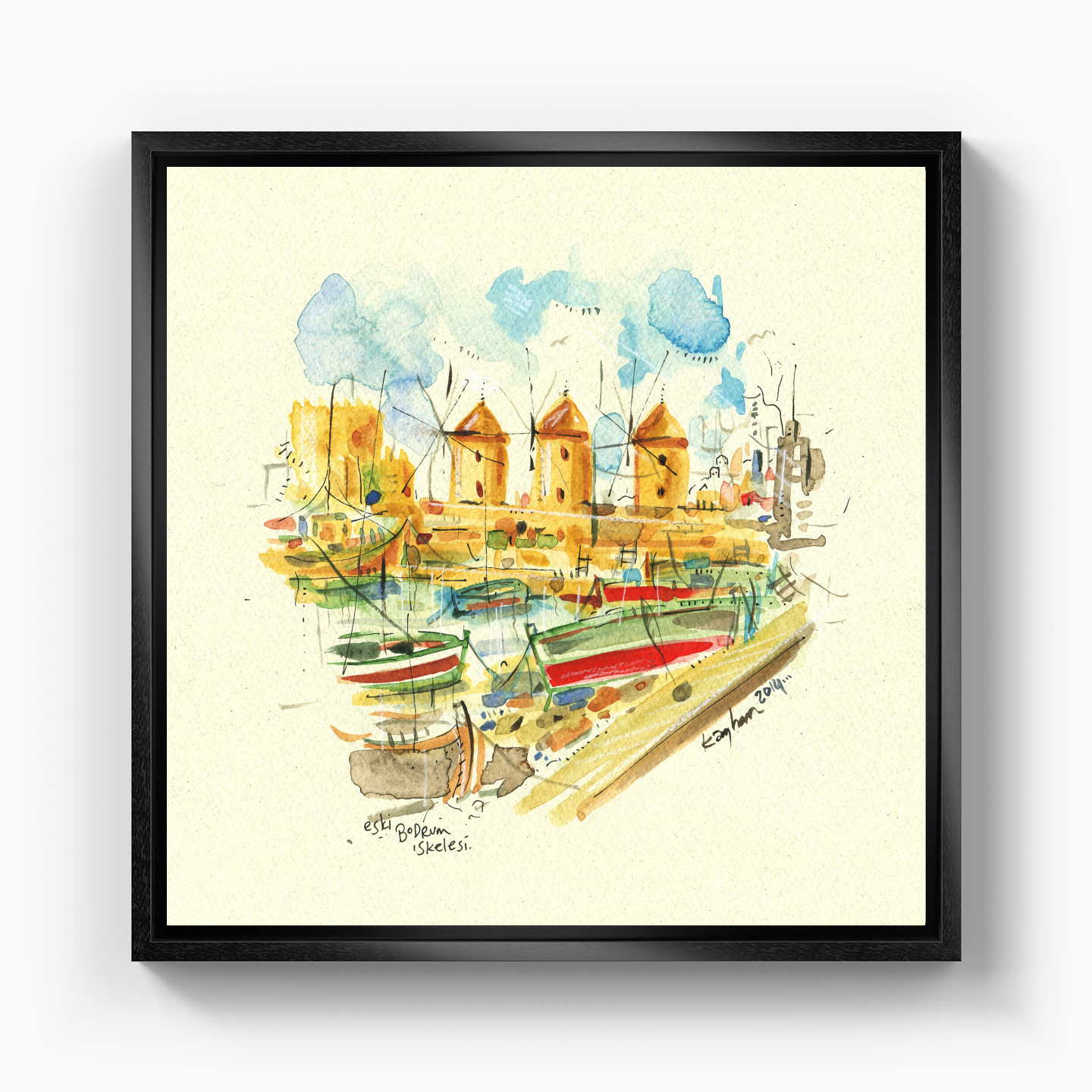 harbor - Canvas Print
