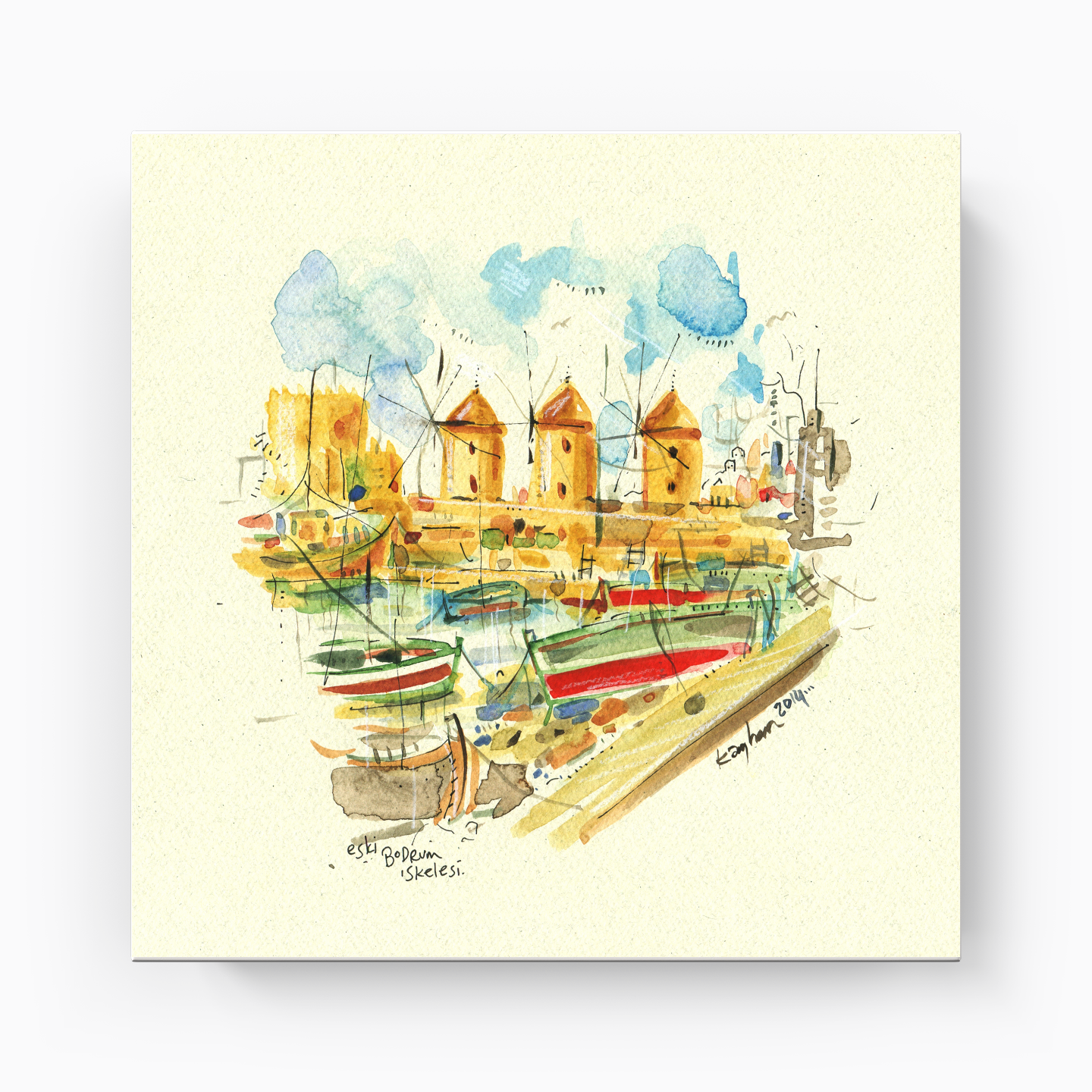 harbor - Canvas Print