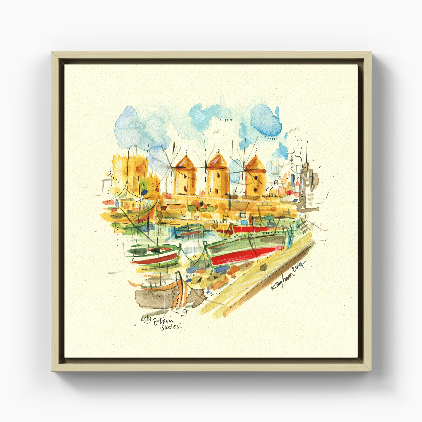 harbor - Canvas Print