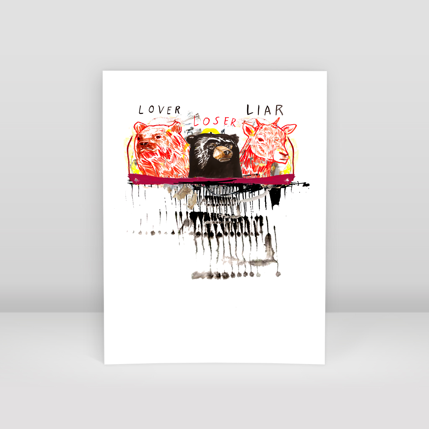 Lover Loser Liar - Art Print