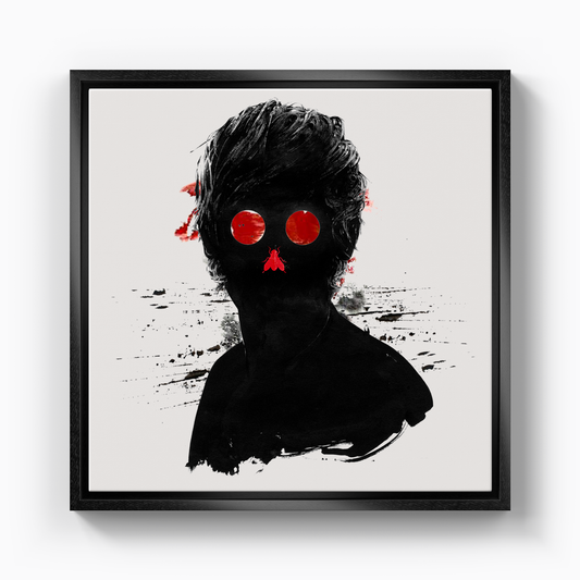 red eyed - Canvas Print