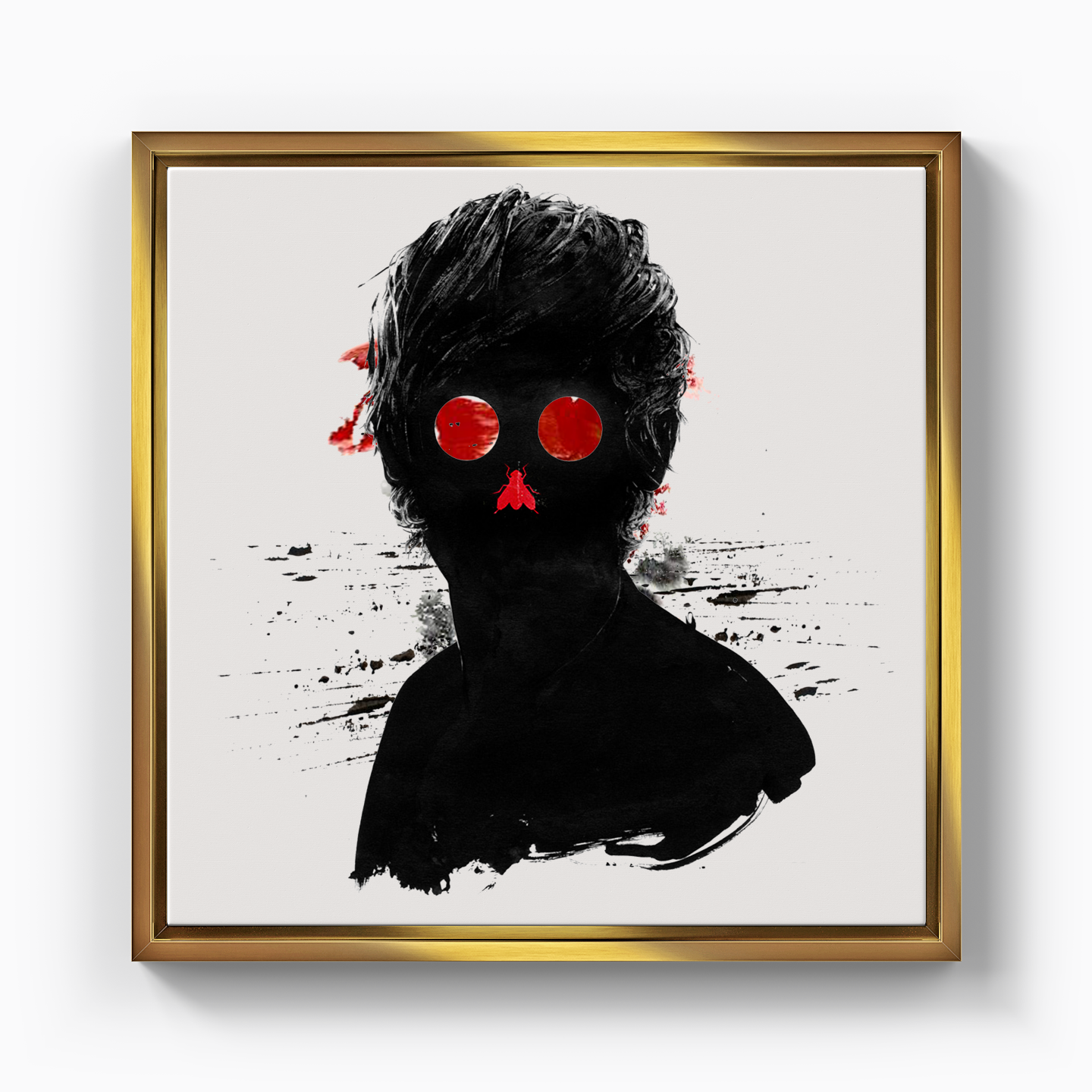 red eyed - Kanvas Tablo