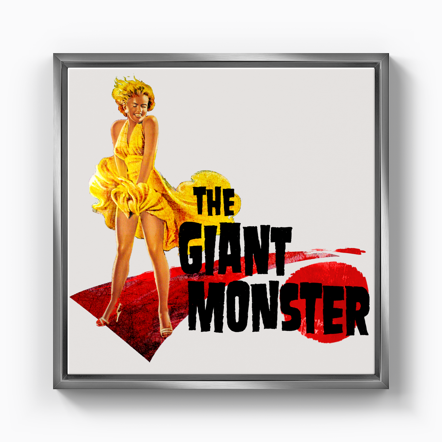 The Giant Monster Marilyn - Kanvas Tablo