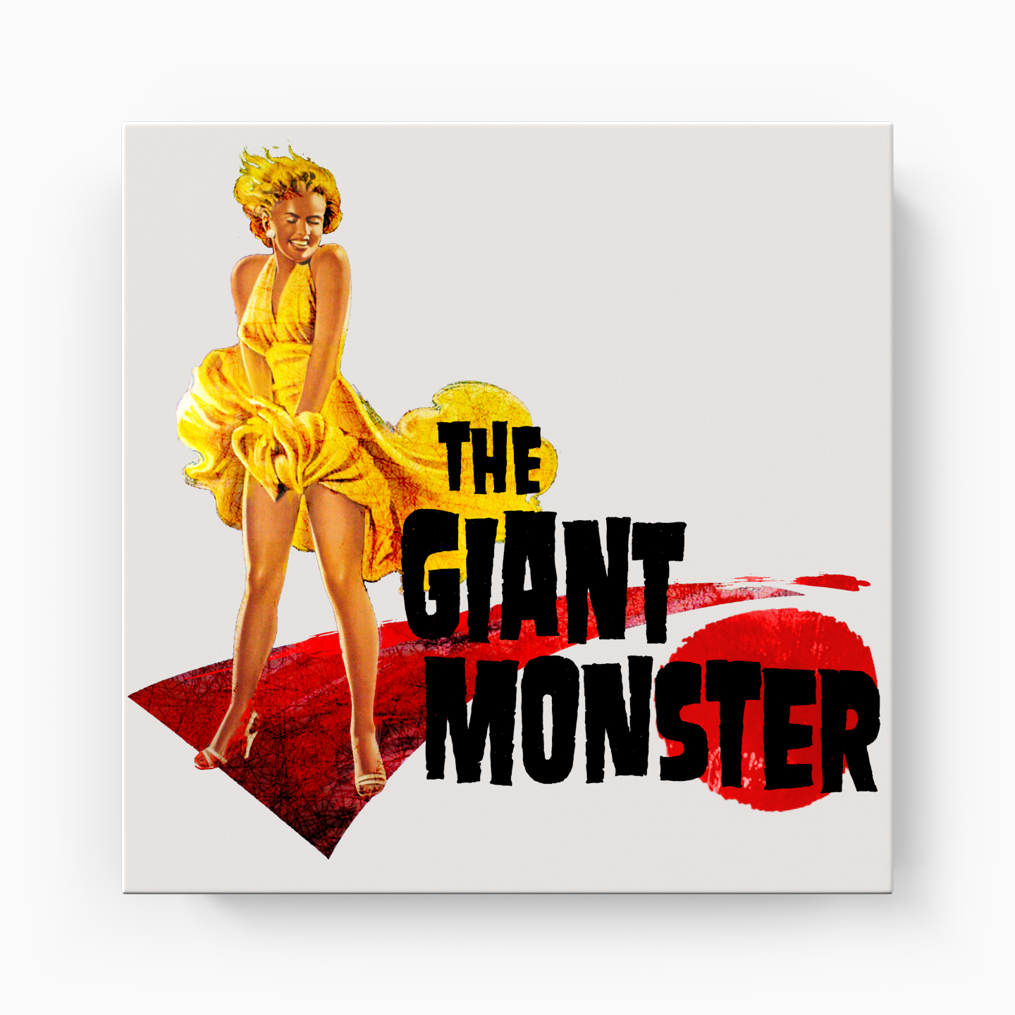 The Giant Monster Marilyn - Kanvas Tablo