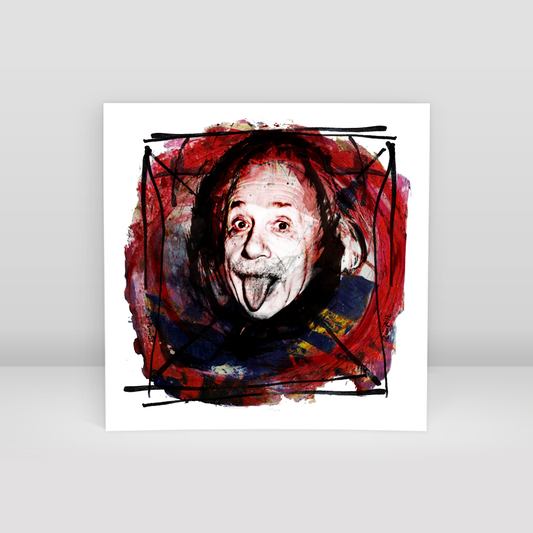 Albert Madstein - Art Print