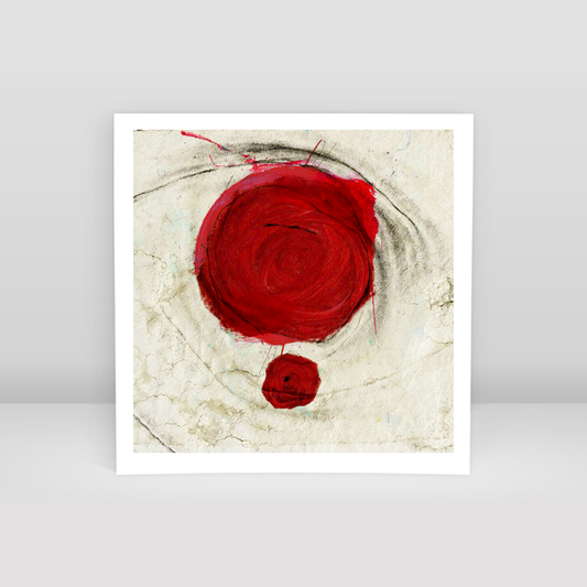 Big Red Dot and Her Little Red Dotie 09 - Art Print