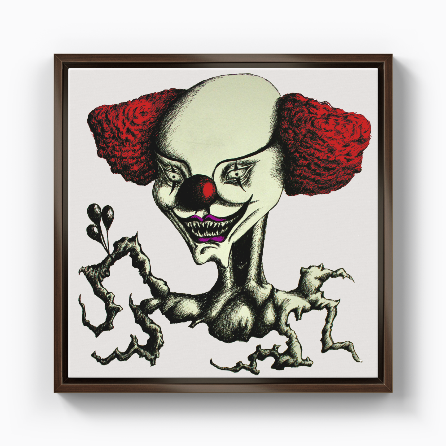 IT clown - Kanvas Tablo