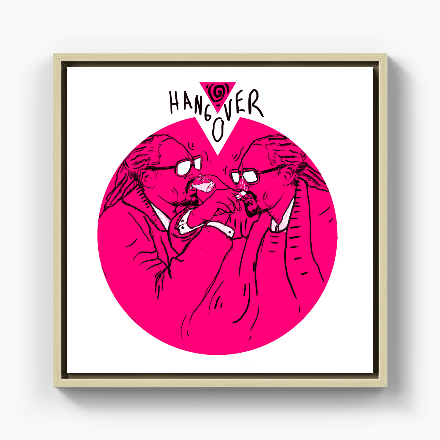 hangover - Canvas Print