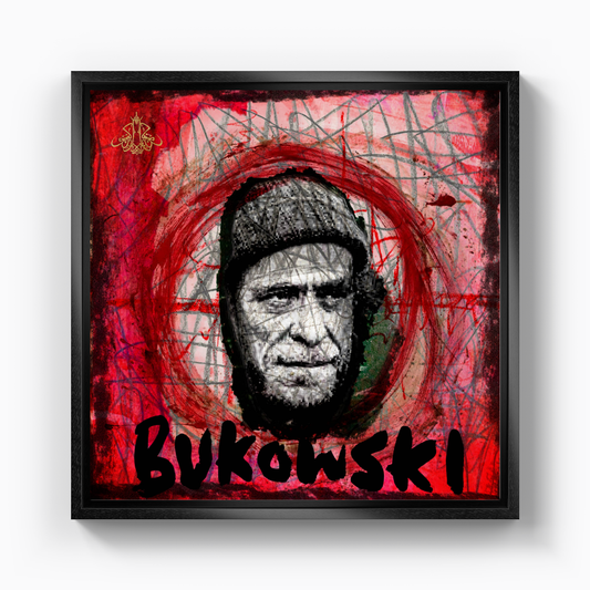 Bukowski - Canvas Painting