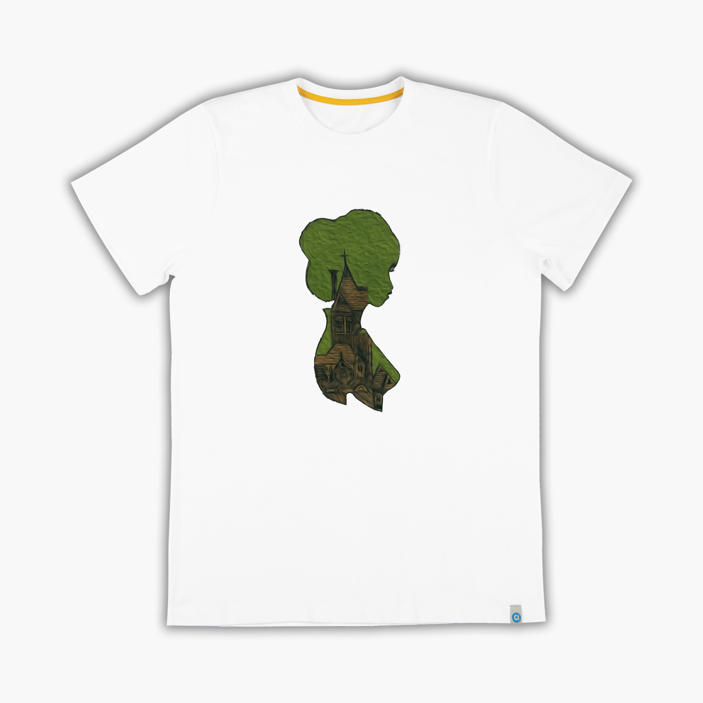 people and buildings - T-shirt