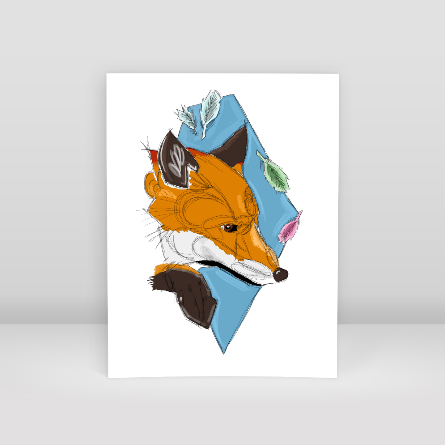 fox - Art Print