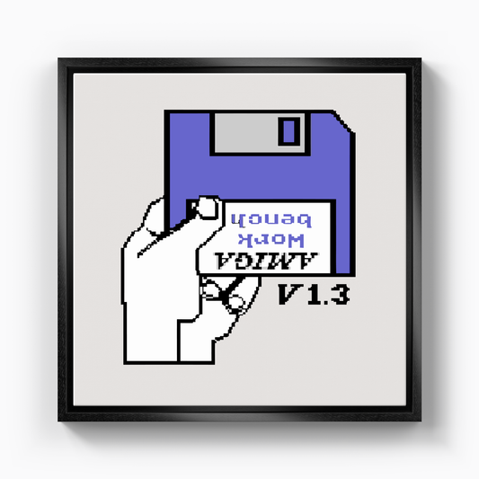 Commodore Amiga - Kanvas Tablo