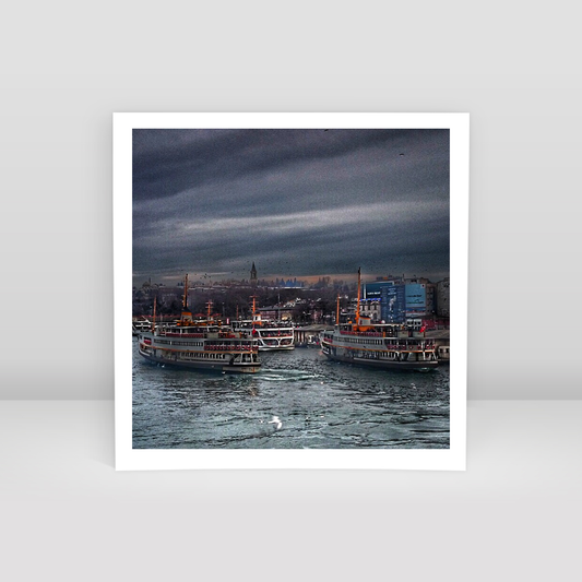 view - Art Print