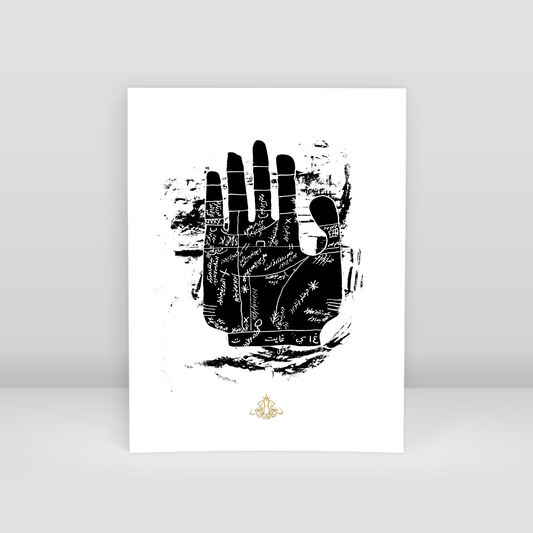 Palmistry Right - Art Print