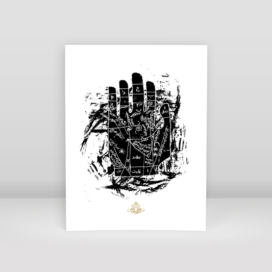 Palmistry Left - Art Print