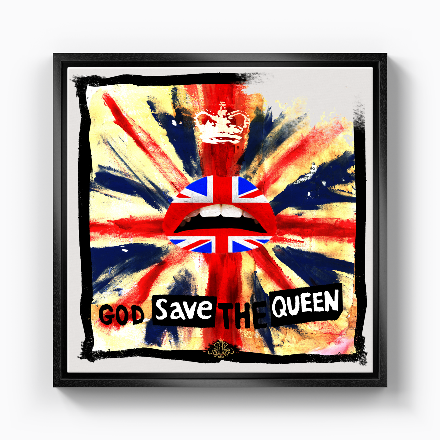 Save The Queen - Kanvas Tablo