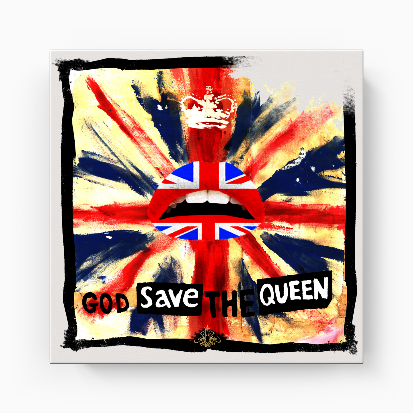 Save The Queen - Kanvas Tablo
