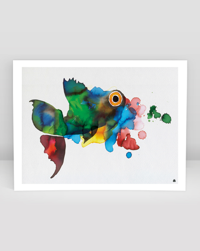 Colorful Fish - Art Print