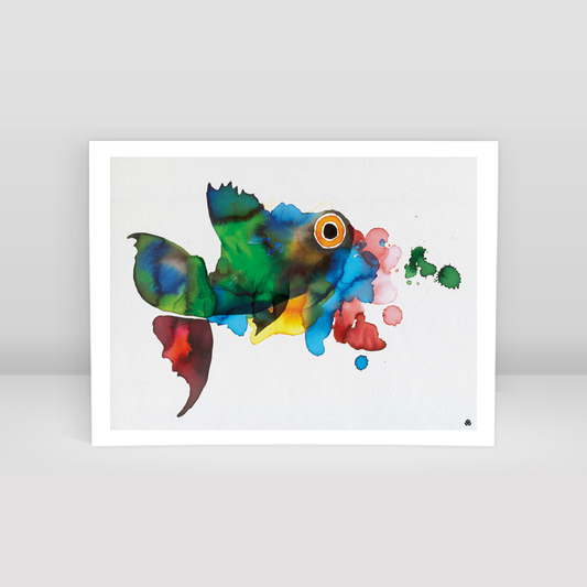 Colorful Fish - Art Print