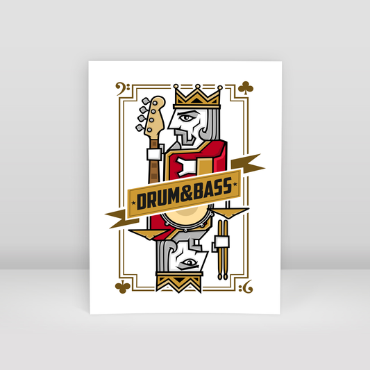 Drum and Bass - Art Print