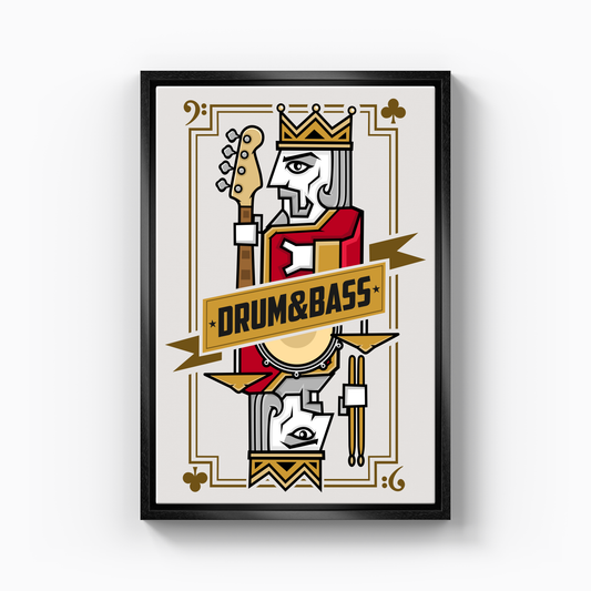 Drum and Bass - Canvas Print