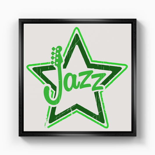 Jazz Bass - Canvas Print