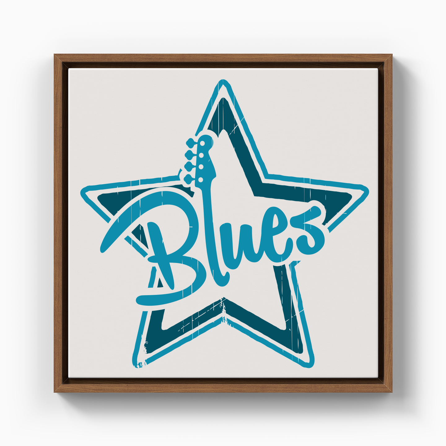 Blues Bass - Canvas Print
