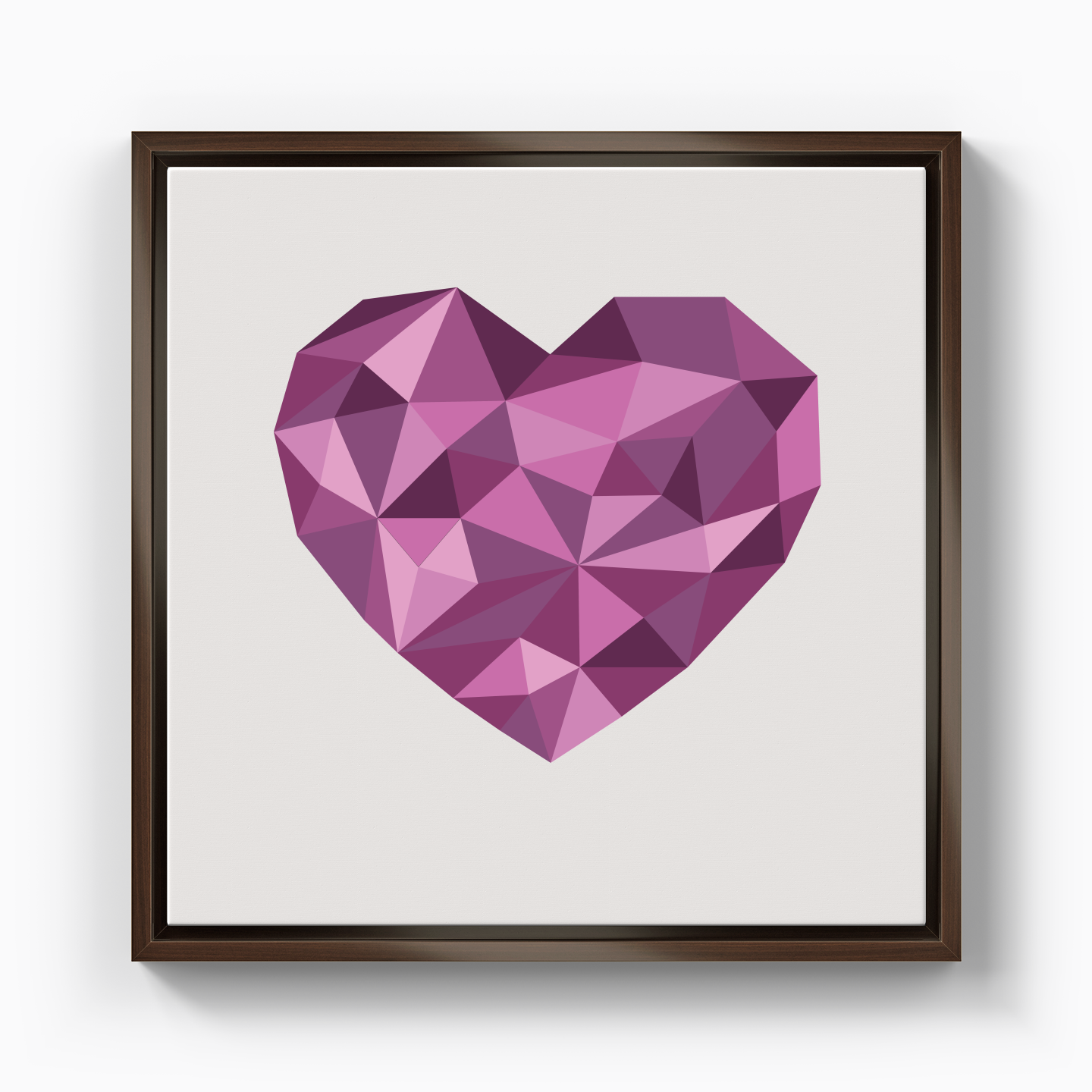 vector heart - Kanvas Tablo